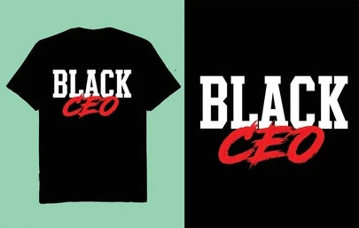 Black CEO Custom Graphics