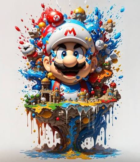 Super Mario Custom Graphics