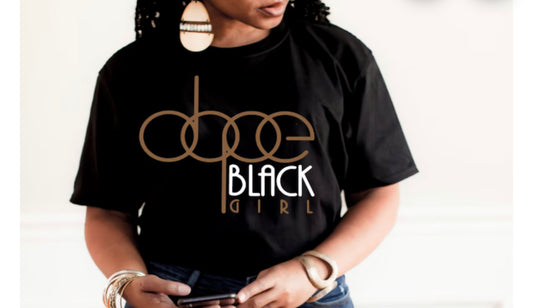Dope Black Girl Custom Print
