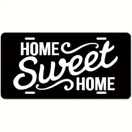Home Sweet Home Custom Plate